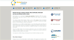 Desktop Screenshot of globehosting.net